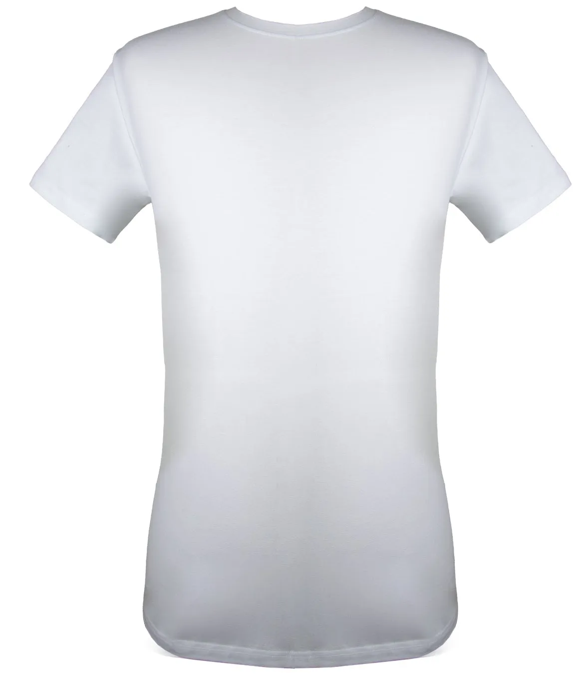 Rossoporpora Maglia Uomo Mezza Manica Cotone Bianco
