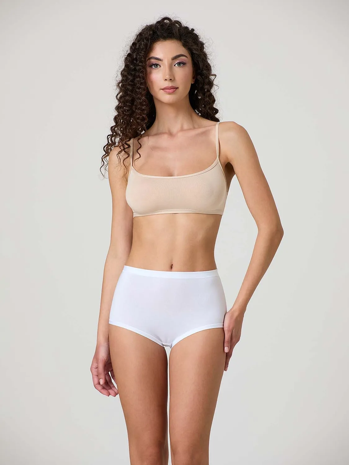 Jadea Basic culotte cotone modal elastico per tutti i giorni