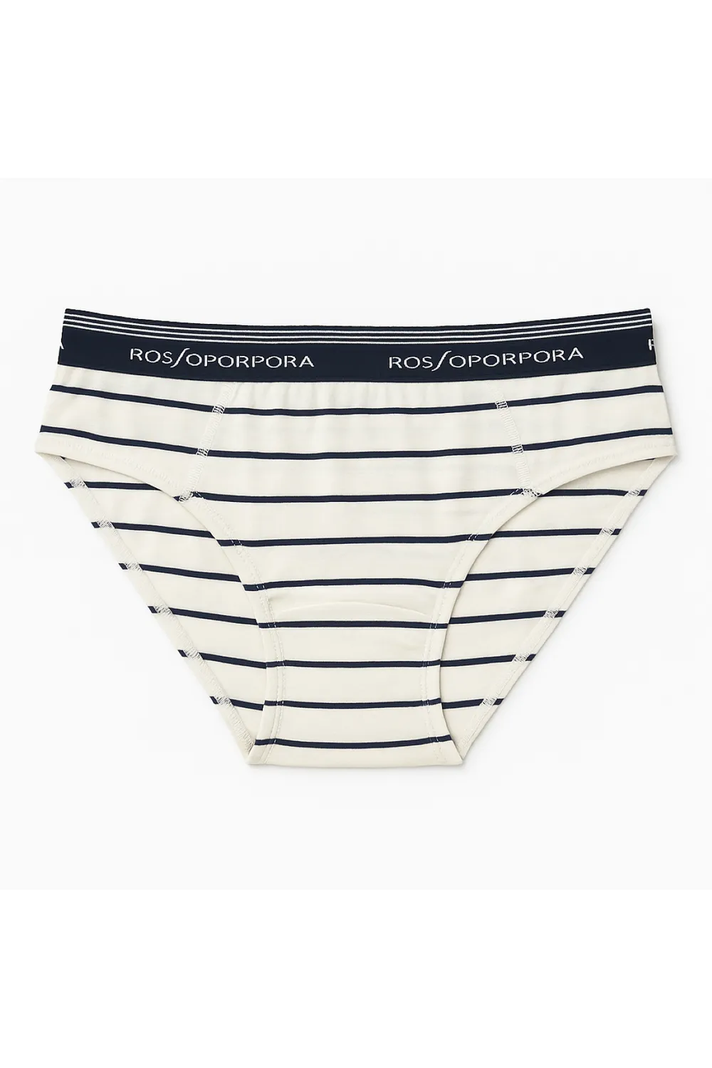 Rossoporpora Slip Bimbo Cotone Blu 3pack elastico logato