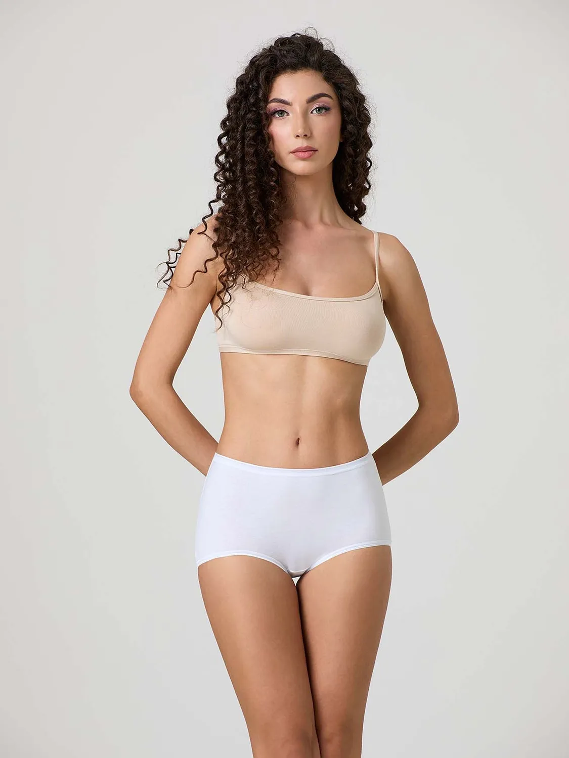 Jadea Basic 7005 culotte cotone bielastico 3 pezzi nere
