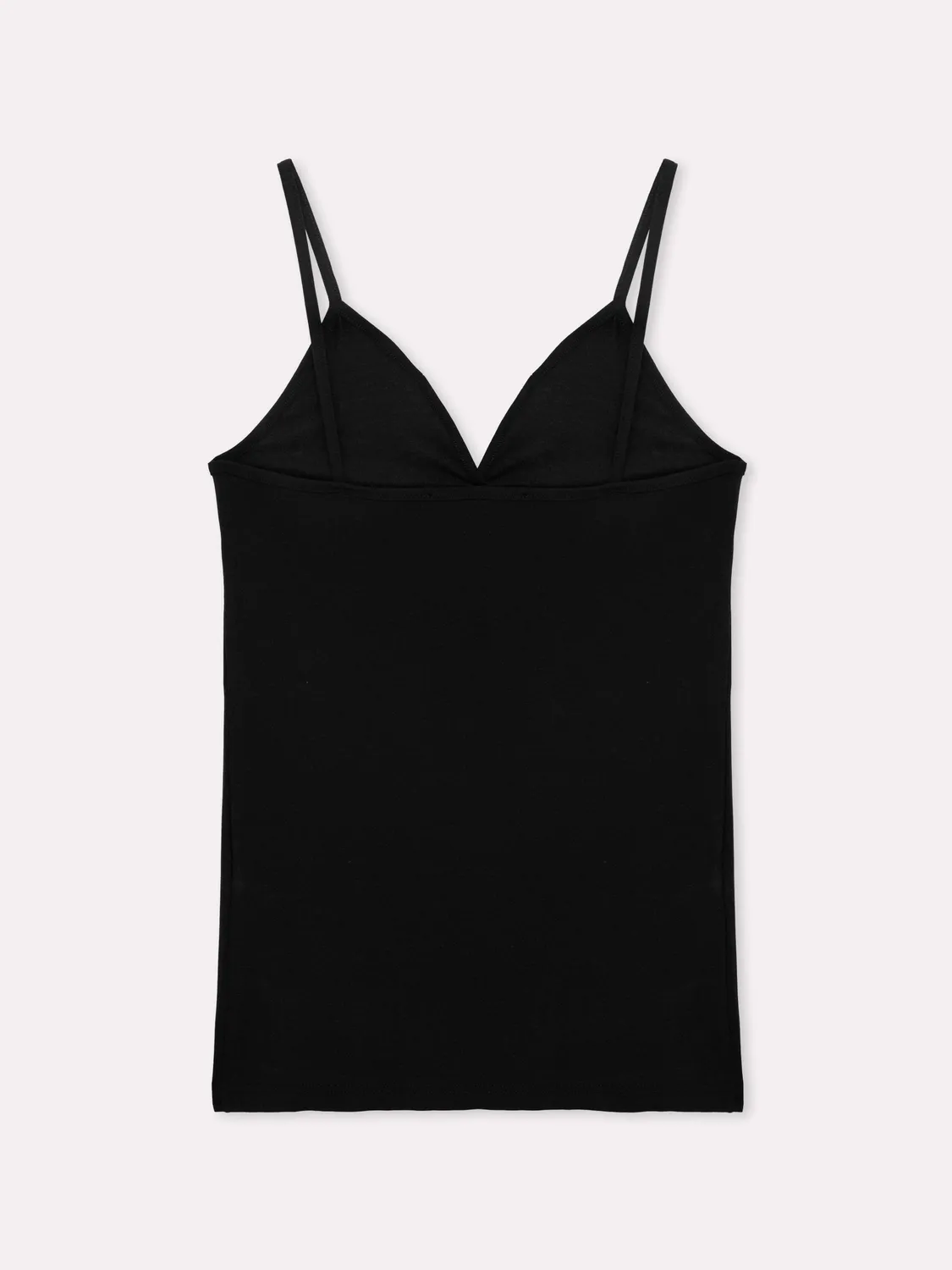 Jadea 2009 Top Cotone Ultraleggero Nero Scollo Seno