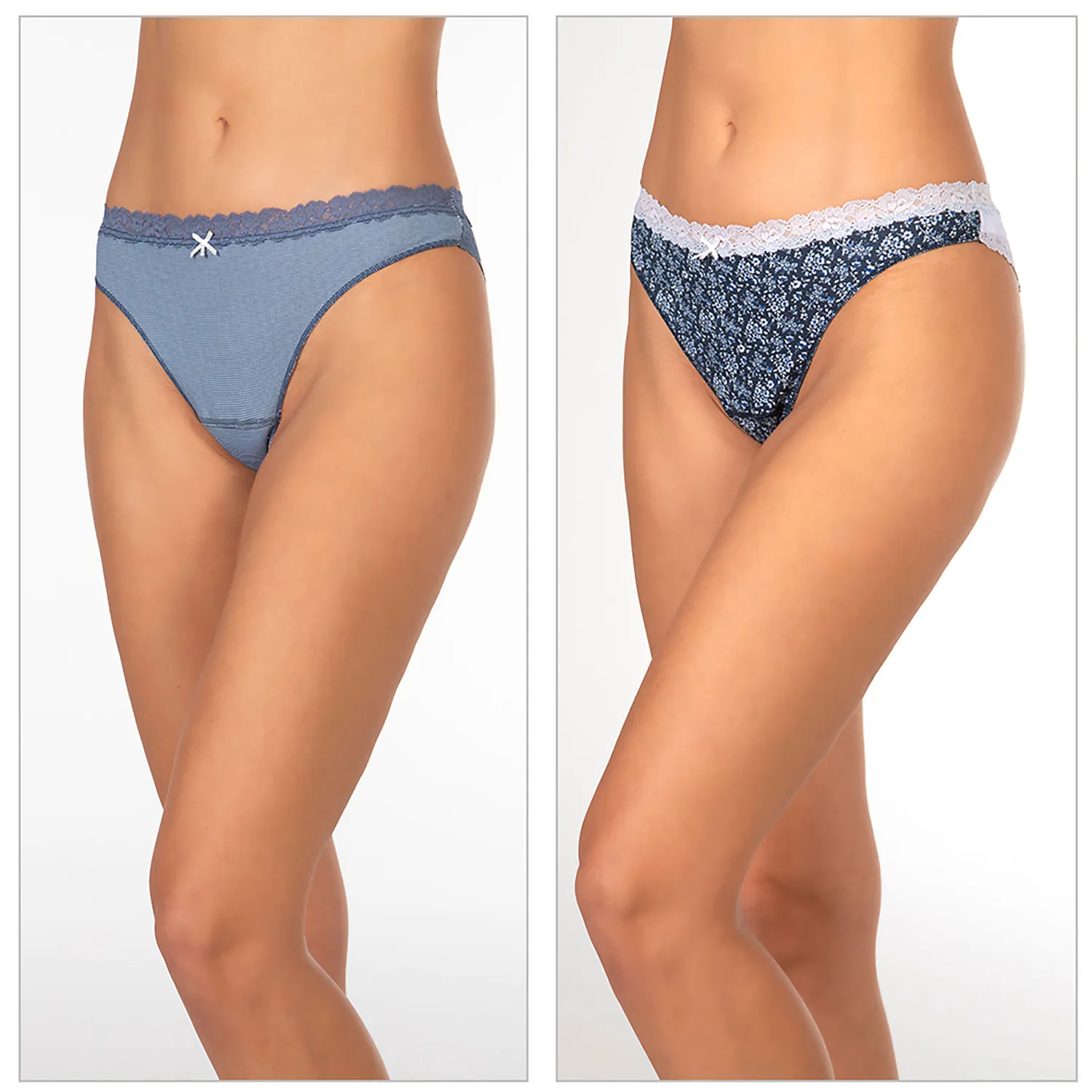 Janira Flow Lines Brasiliana Slip 2 Pezzi Cotone