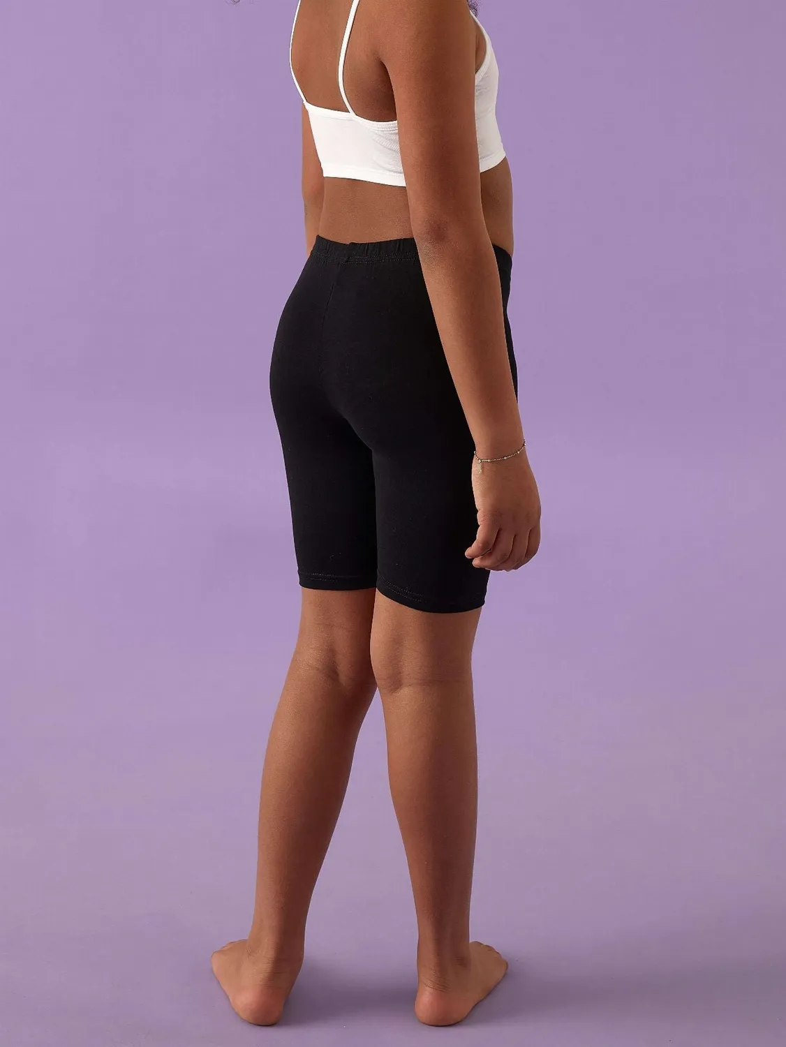 Jadea Basic 286 Ciclista Bambina Cotone Fresco