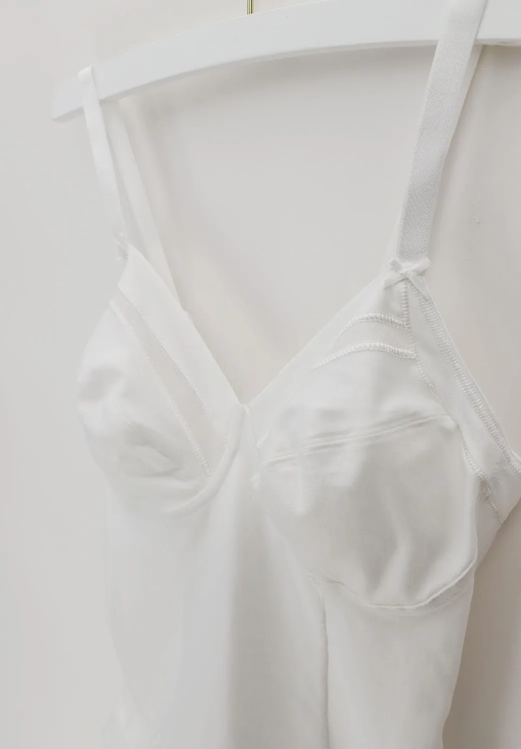 Lepel Cotone sulla Pelle 274 body bianco senza ferretto cotone