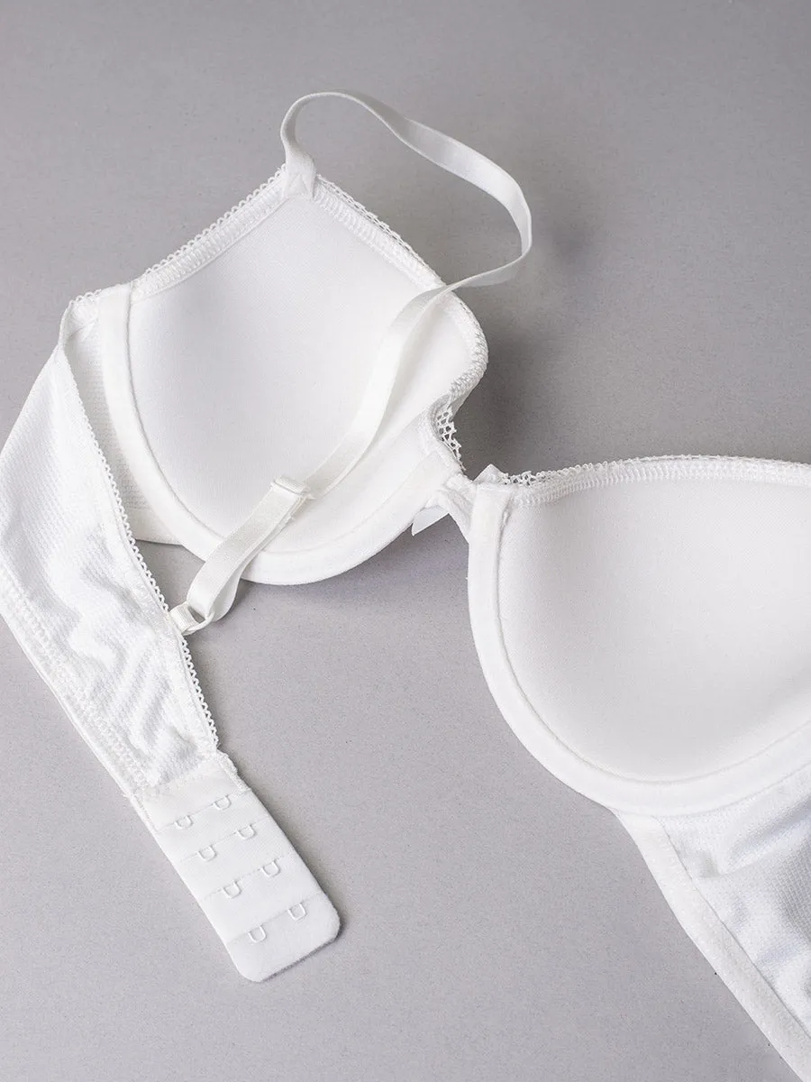 SièLei Darling 1872 reggiseno imbottito bianco latte