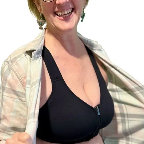 Prairie Wear HuggerLUMA reggiseno sportivo nero alta M