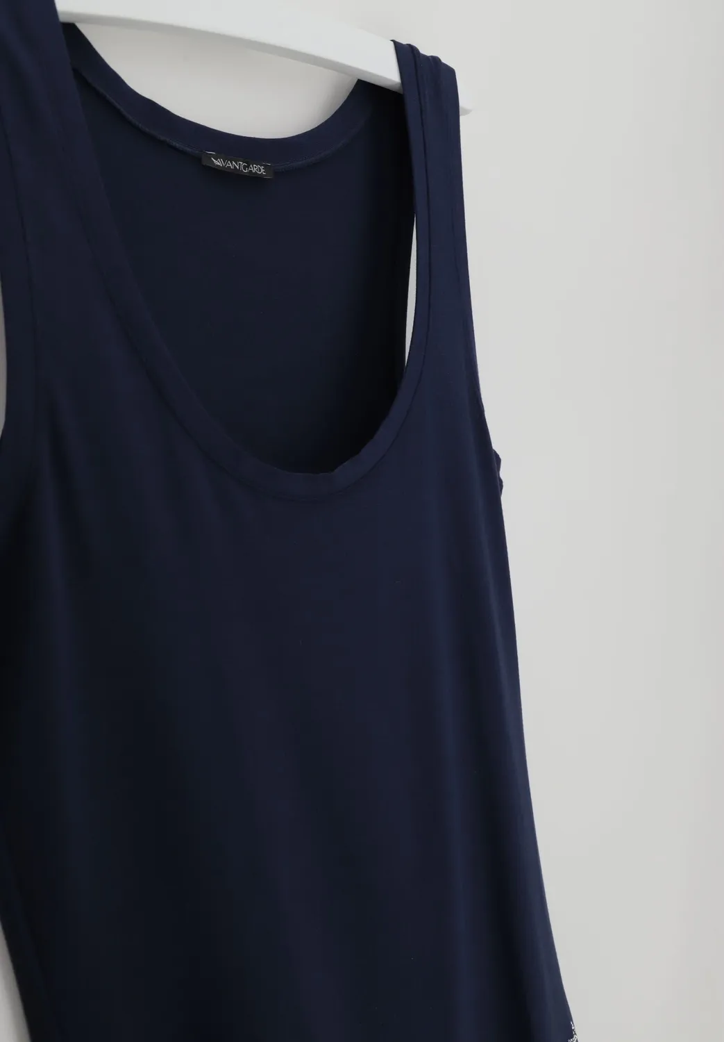 Lepel Avantgarde Essential canotta spallina larga blu micromodal