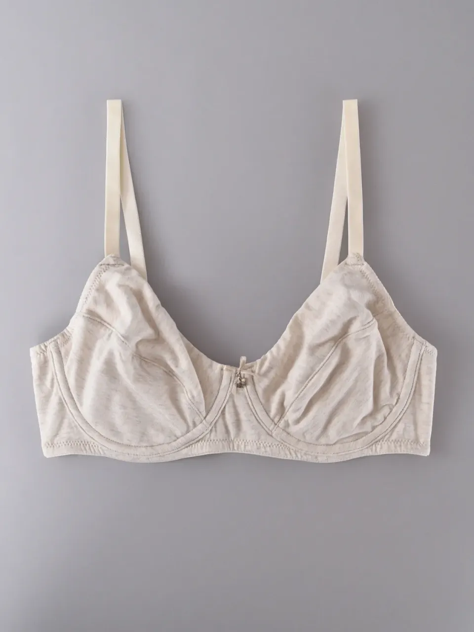 Si'èLei Natural Cotton 1442 reggiseno francese ecru melange cotone bio