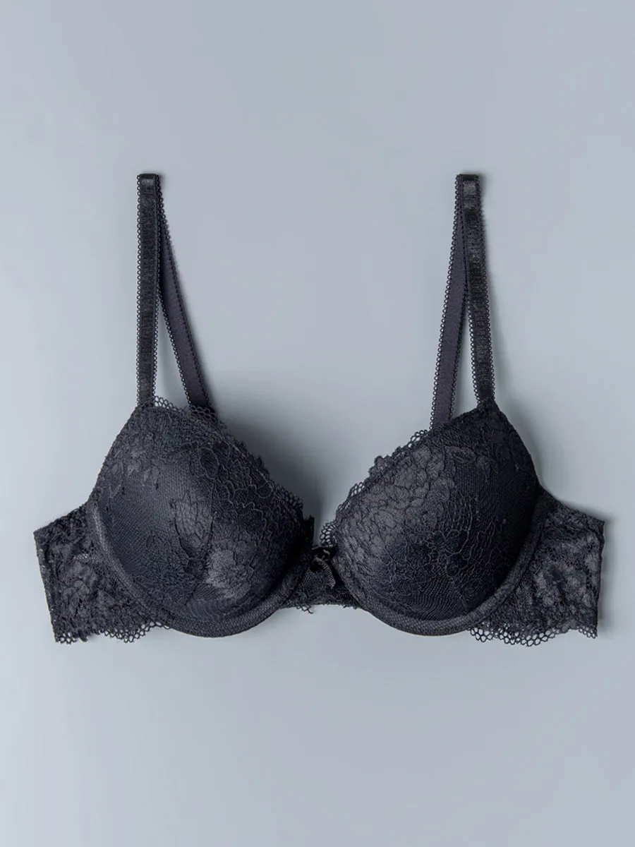 SièLei Wonder Lace 2444 push-up nero pizzo