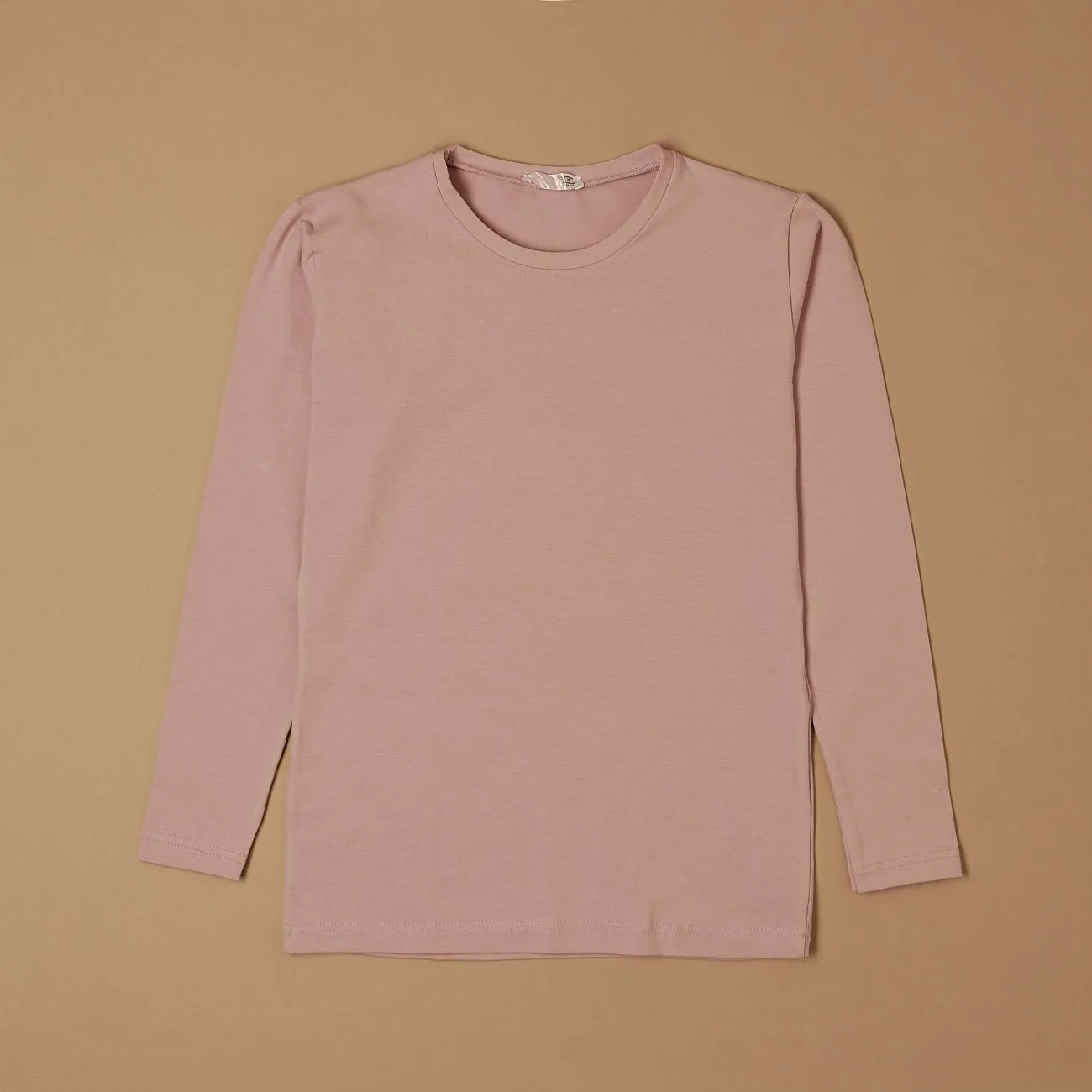 Jadea 263 Maglia Bambina Cotone Manica Lunga Rosa