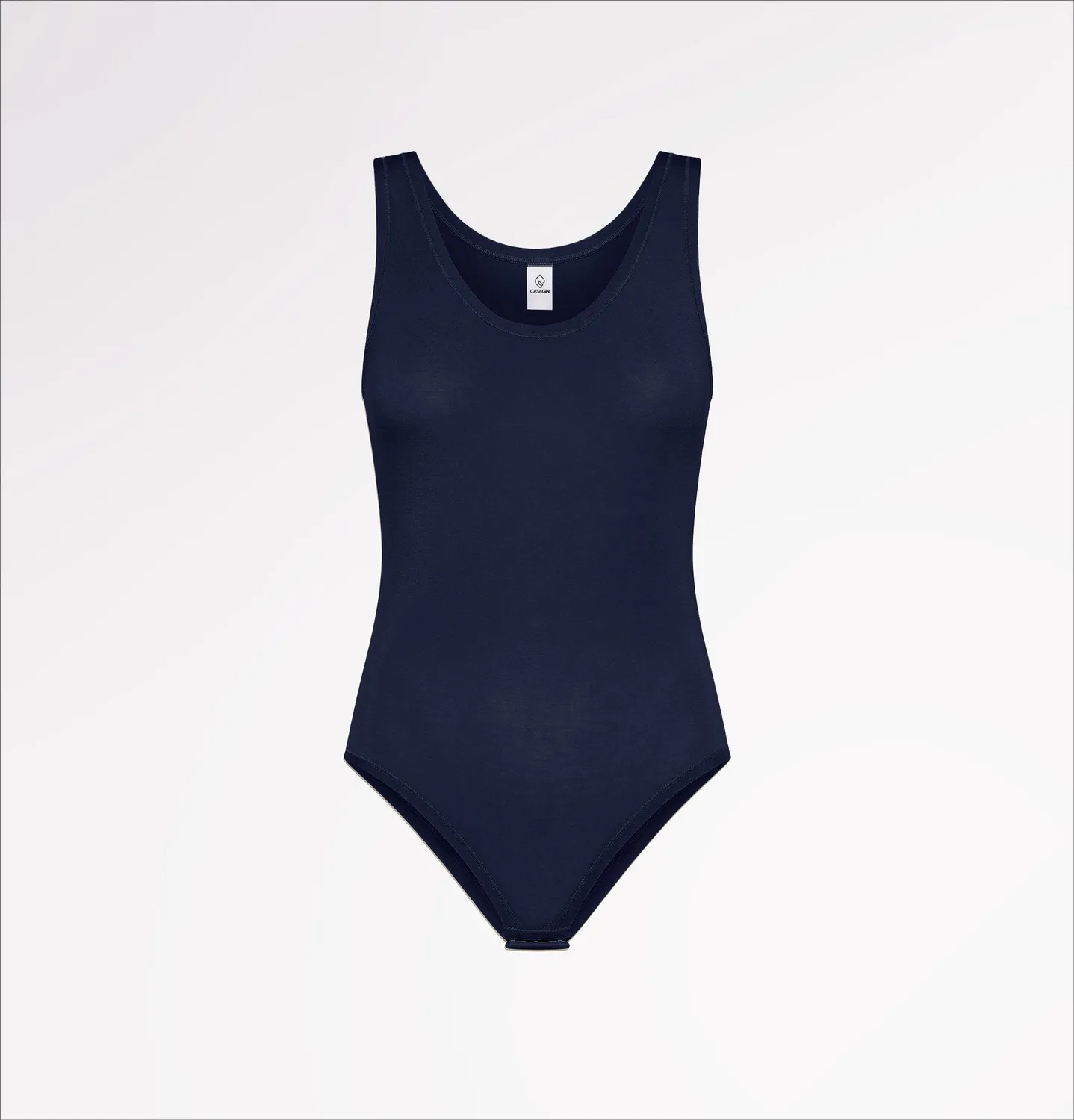 Casagin Body spalla larga TENCEL body bianco ipoallergenico