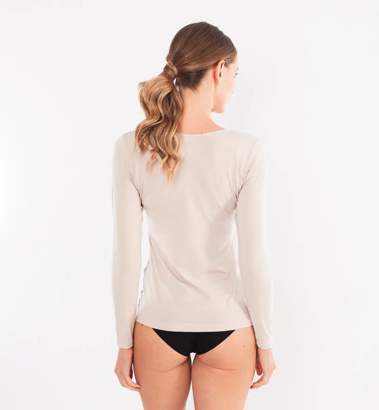 Casagin Essential maglia donna maniche lunghe Tencel