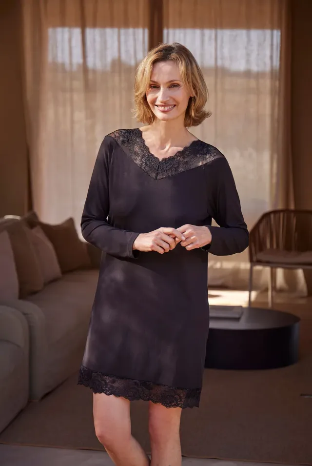 Janira Greta Jolie 1125 camicia da notte ML manica lunga