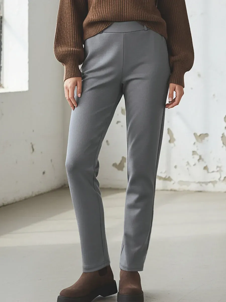 Si'èLei LG30 leggings sigaretta elasticizzato piombo