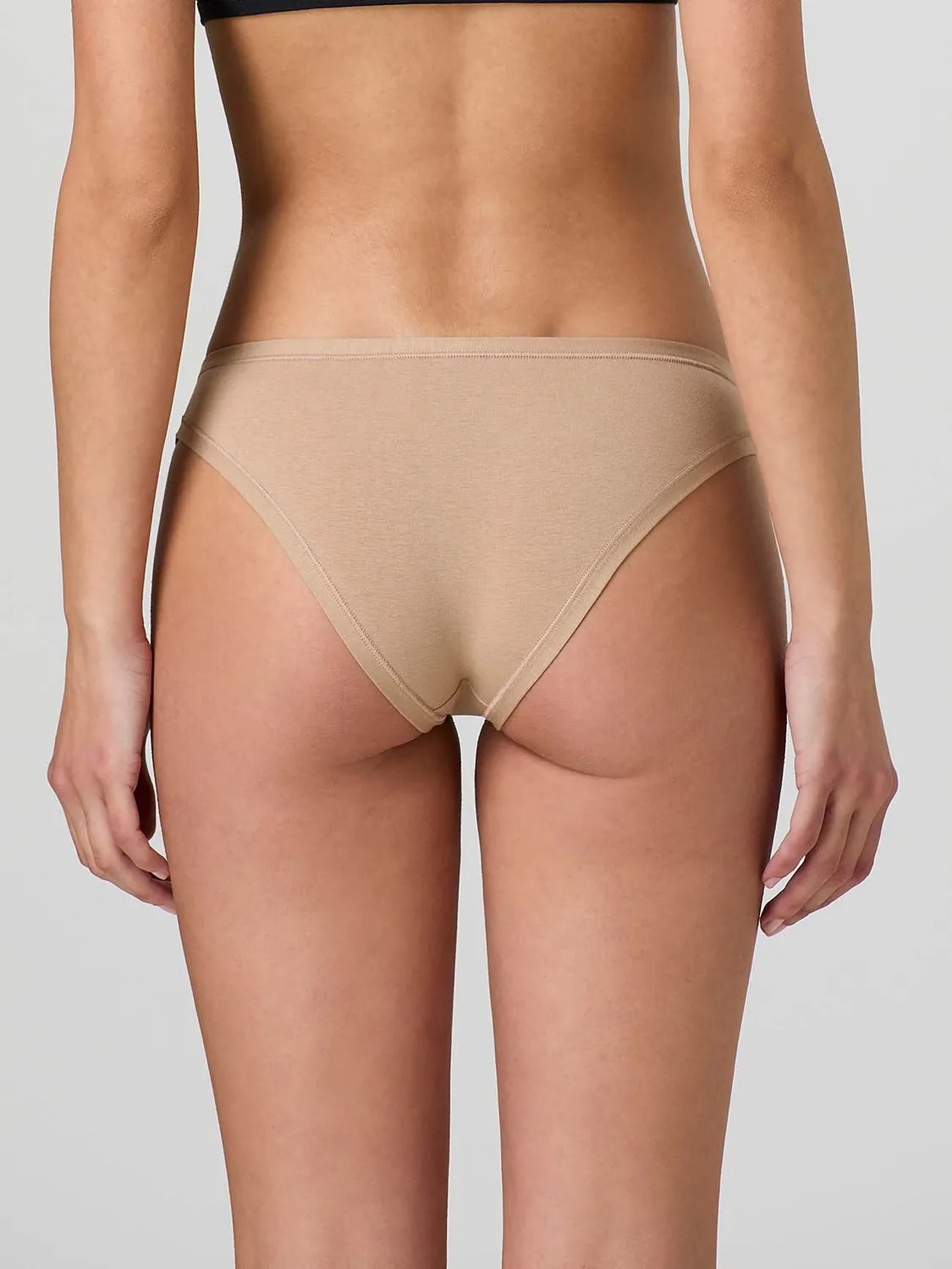 Jadea 785 Slip Vita Bassa Modal Cotone Nero