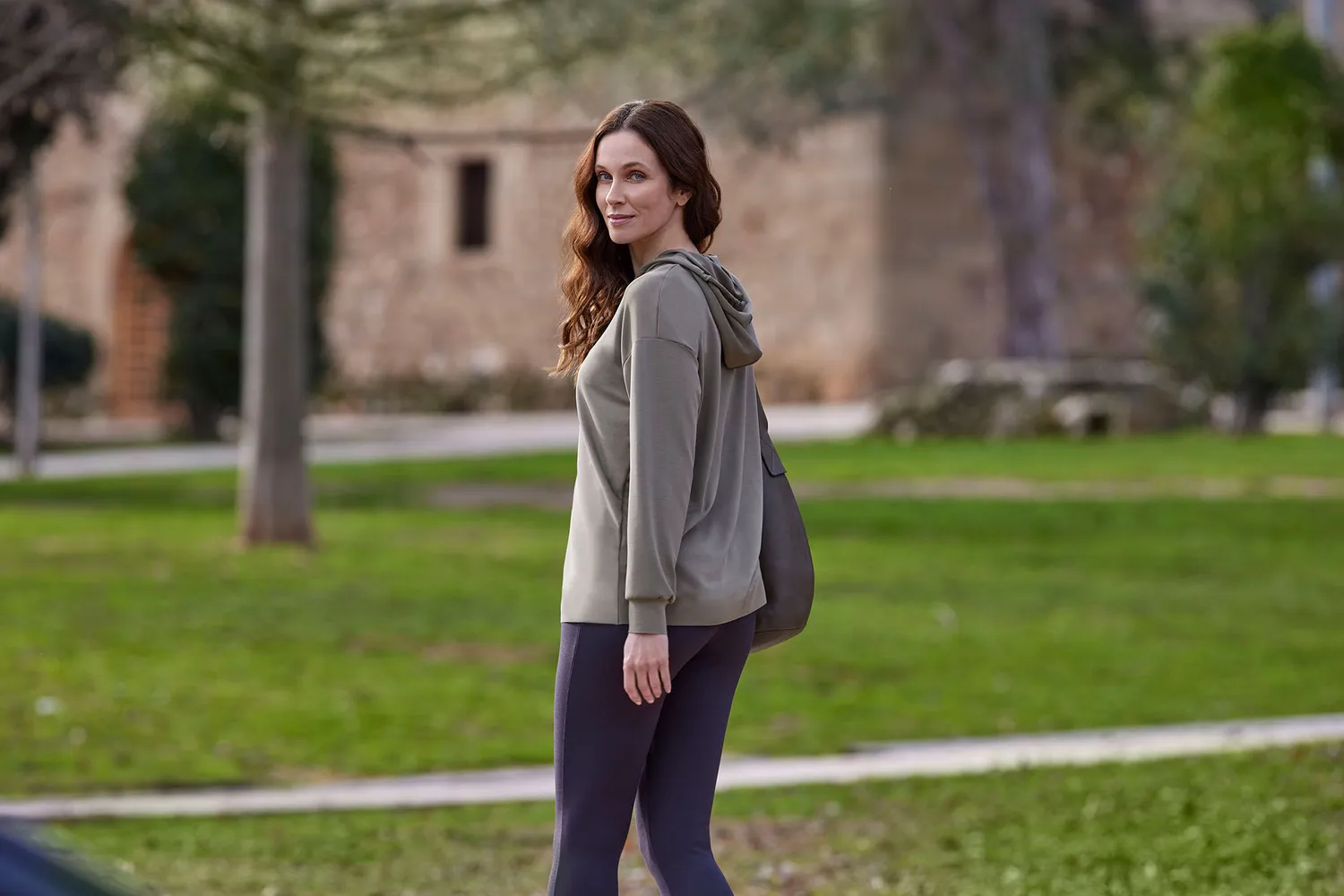 Janira Soft Lounge Hoody felpa cappuccio felpata