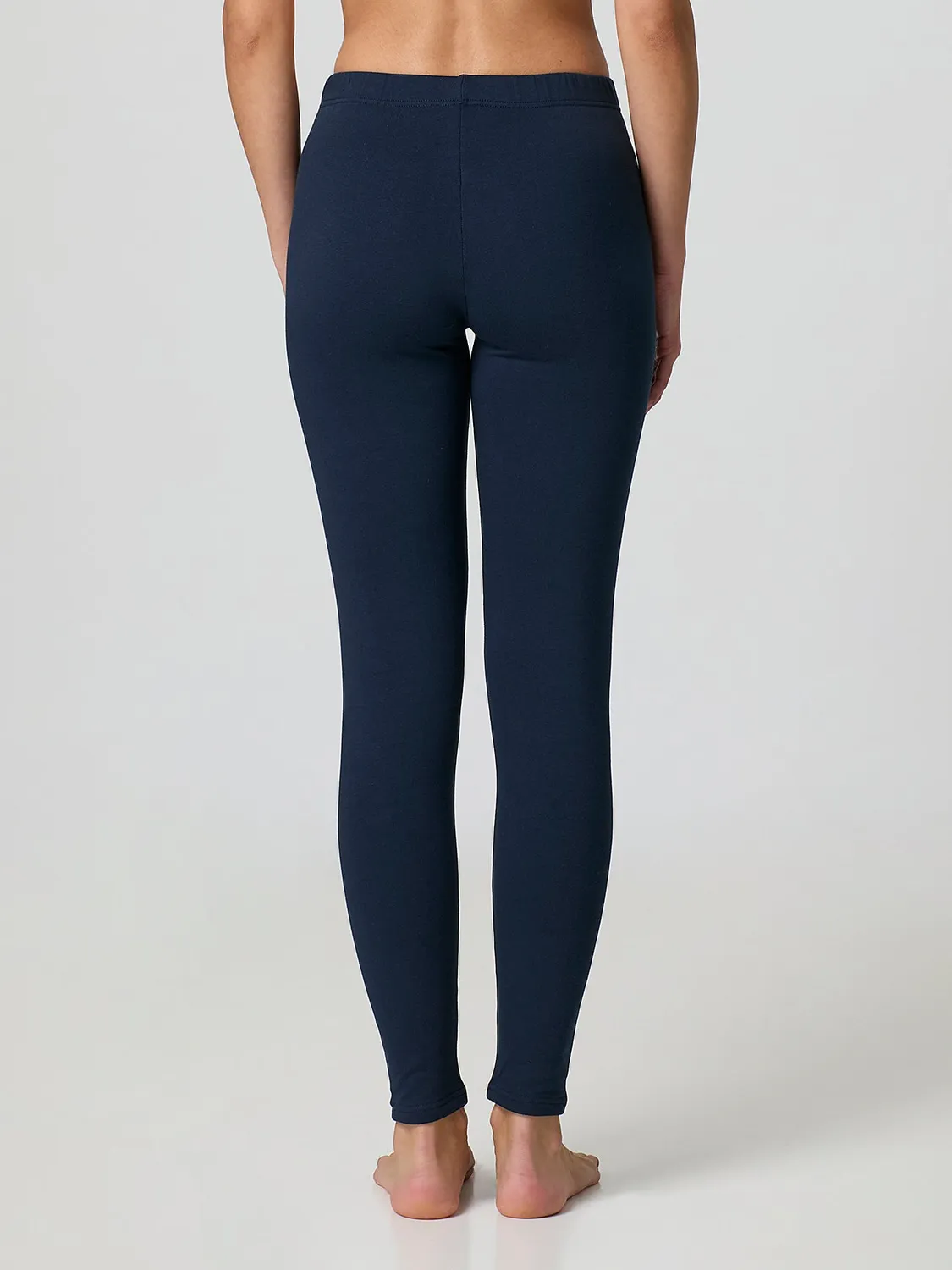 Jadea 4367 leggings cotone caldo felpato lunghi