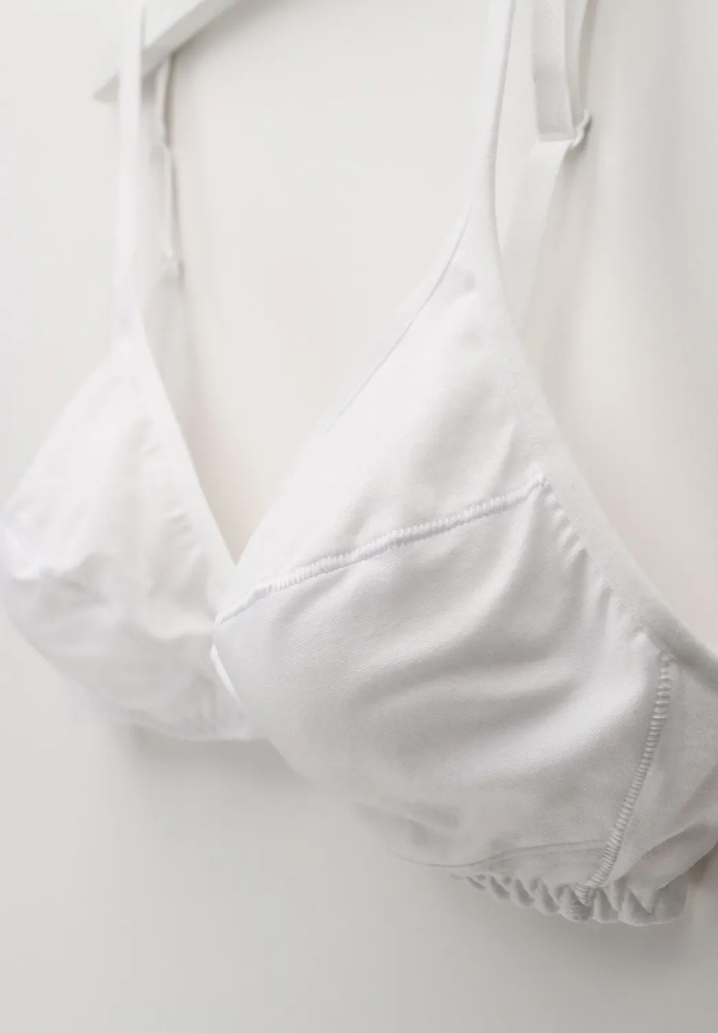 Lepel Elettra Classic reggiseno incrociato bianco cotone