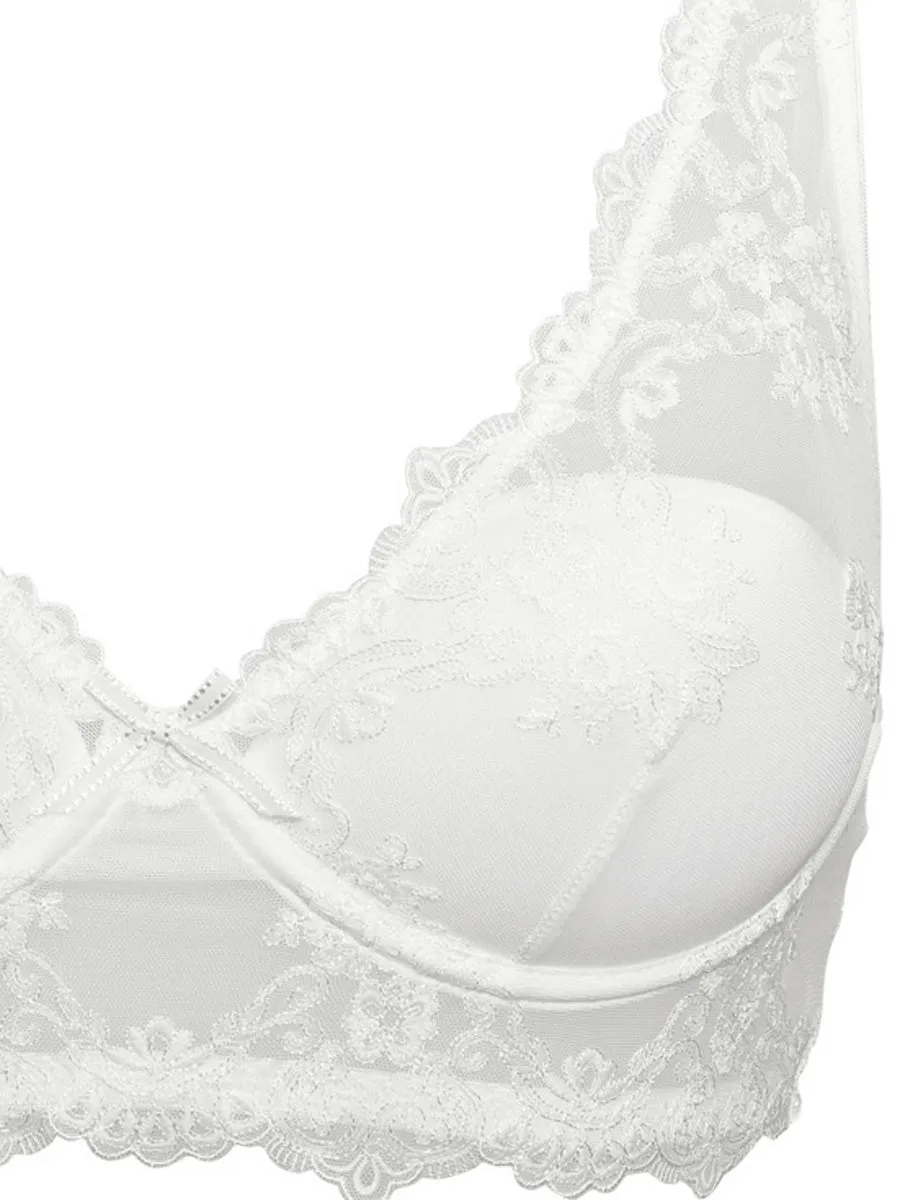 Si'èLei Glam 1944 Top Bianco Latte con Ferretto