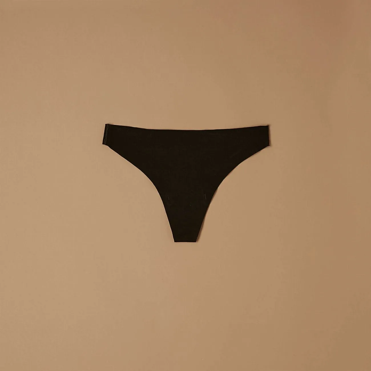 Jadea 8002 Perizoma Donna Cotone Nero Taglio Laser