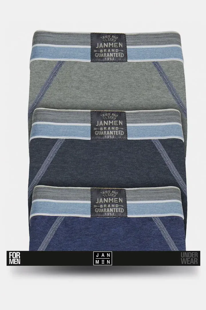 Janira Vista slip uomo pack 3 viscosa