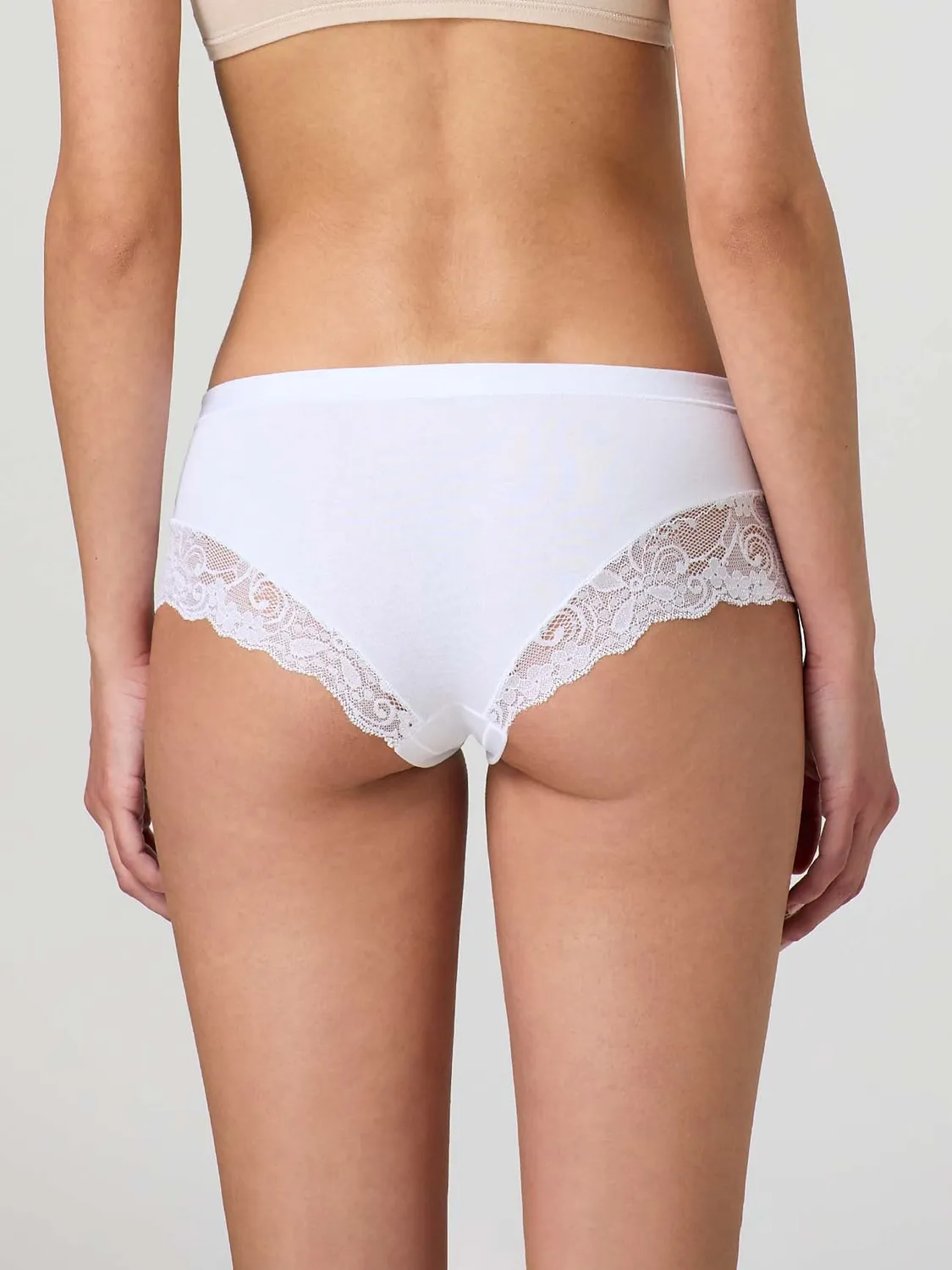 Jadea 522 shorts modal cotone pizzo nero