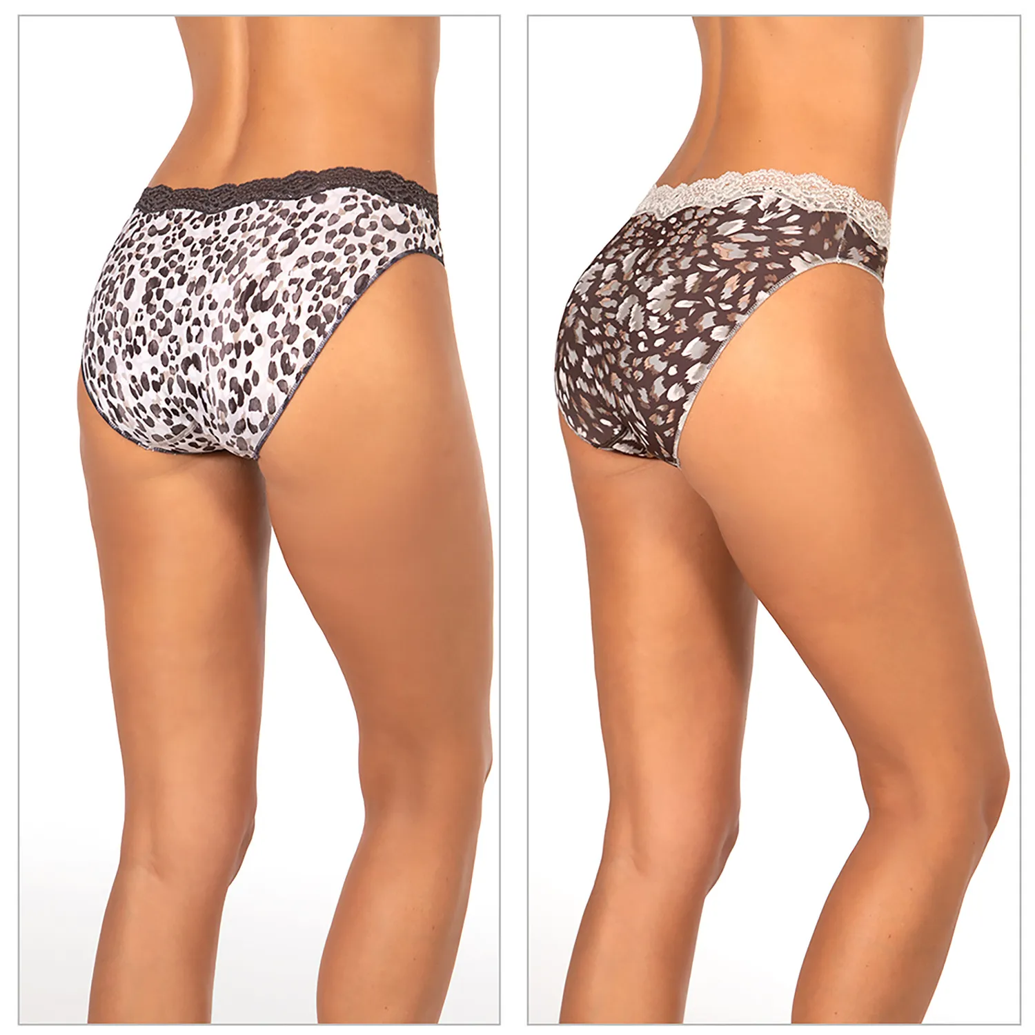 Janira Wild Spots slip brasiliana 2 pezzi maculato