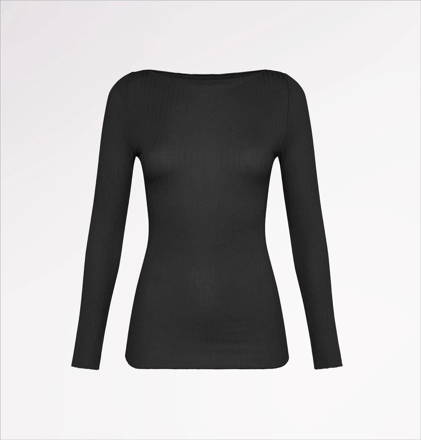 Casagin scollo barchetta maglia donna conchiglia Tencel