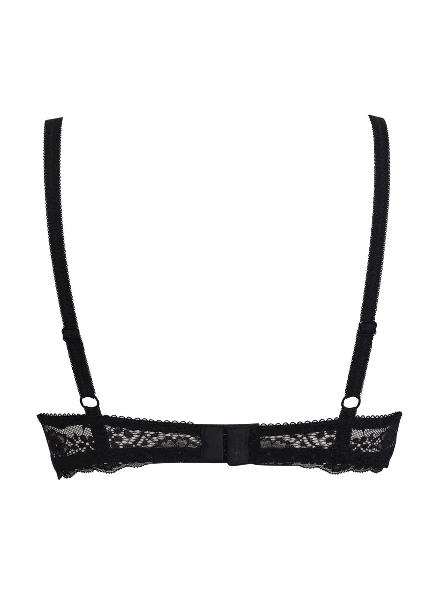 Si'èLei Allure 2684 reggiseno imbottito pizzo nero