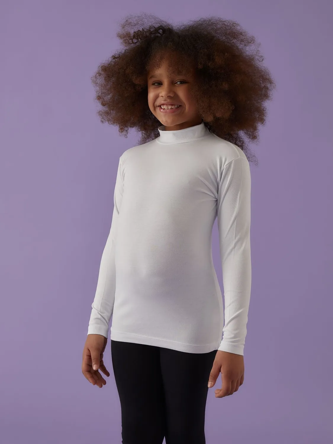 Jadea Basic 262 lupetto bambina cotone nero
