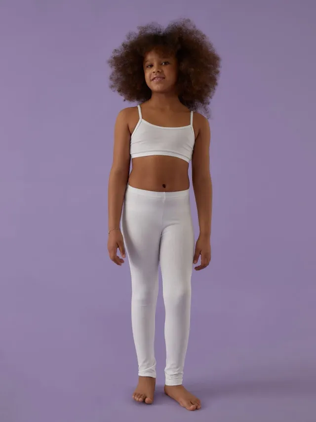 Jadea Basic 261 Leggings Bambina Blu 7/8 Anni