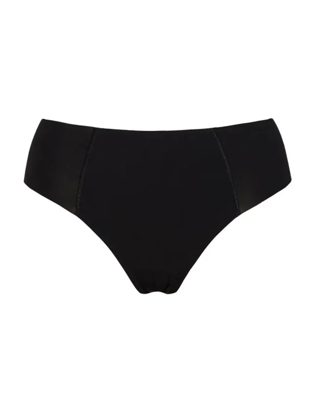 Si'èLei Comfort Fit 1845 Slip Alto Nero Taglio Laser