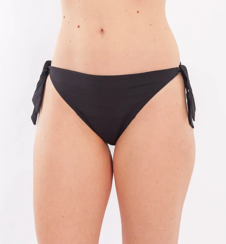 Casagin Slip Bikini slip mestruale assorbente nero fiocchi