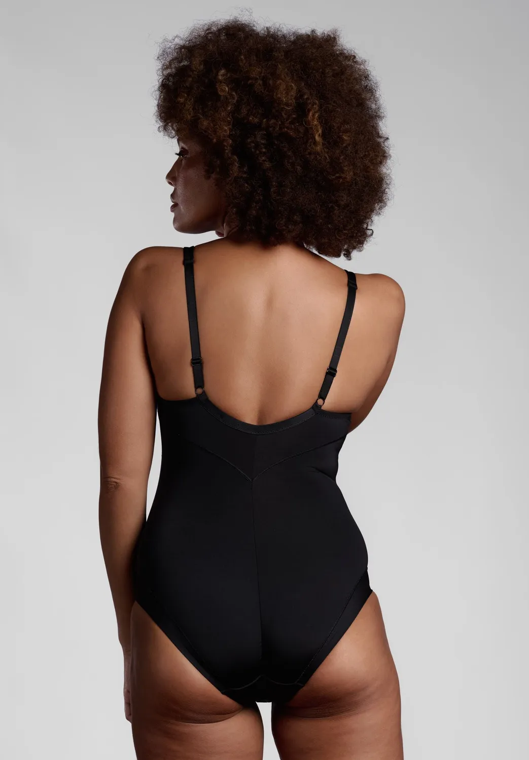 Lepel Dolcepizzo 234 body nero senza ferretto pizzo