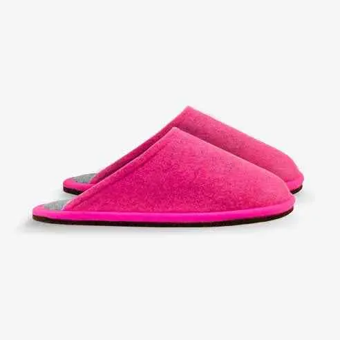 Casagin Pantofole Feltro Lana Riciclato Fucsia 38