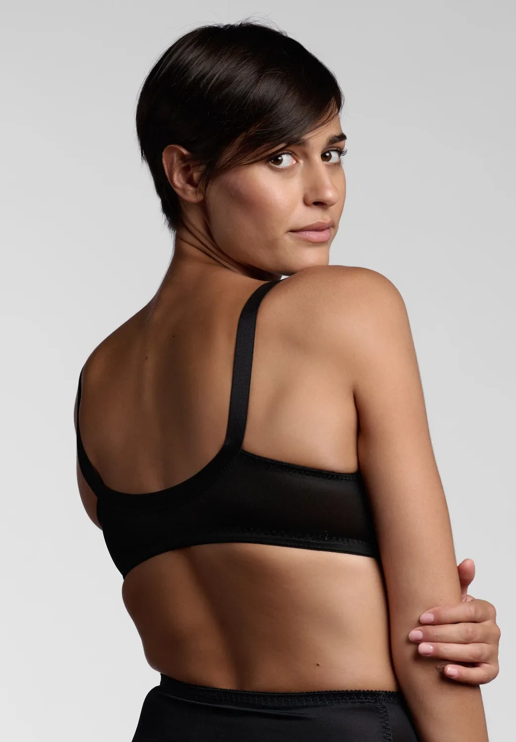 Lepel Adele Classic reggiseno nero apertura frontale