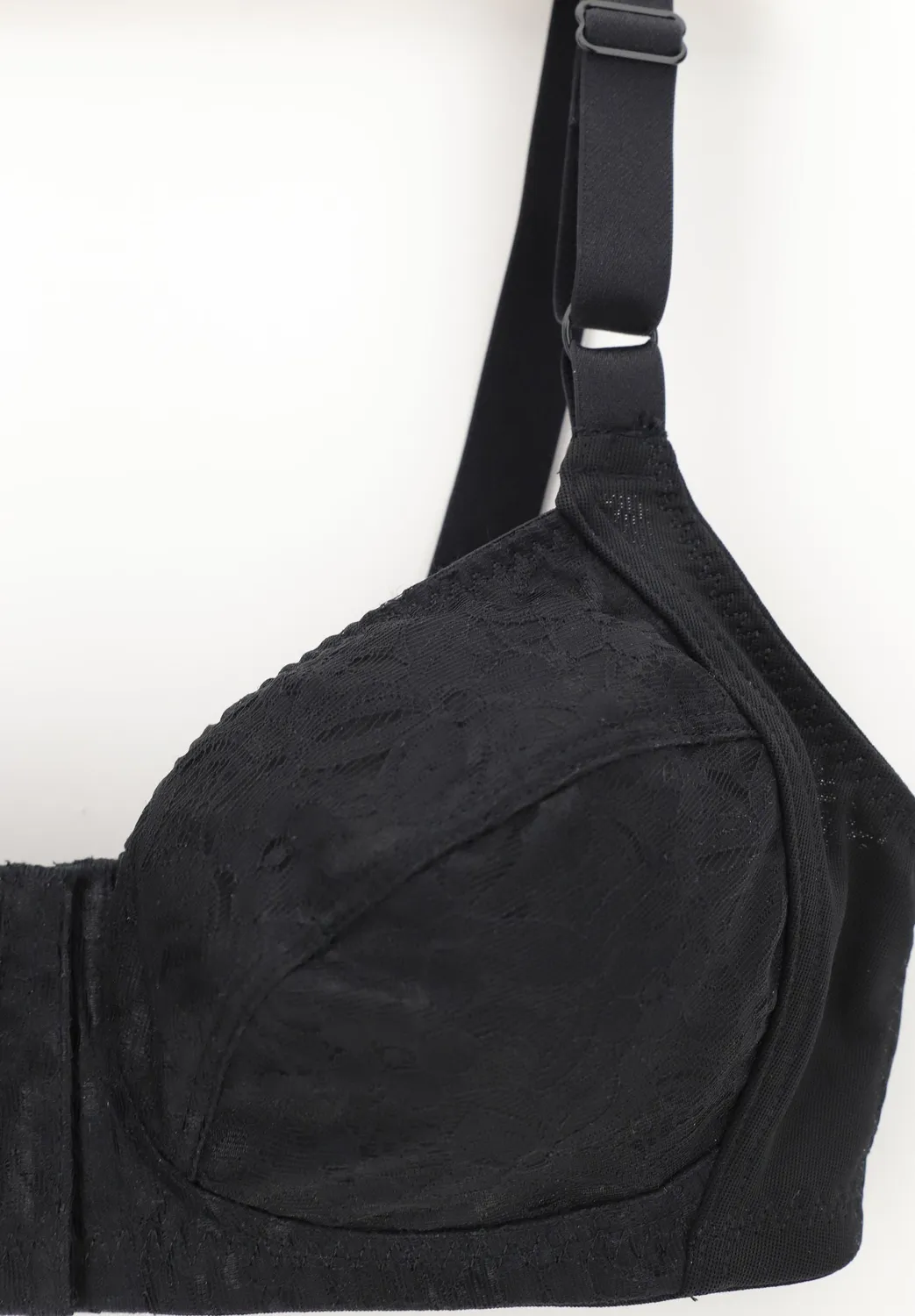Lepel Adele Classic reggiseno nero apertura frontale