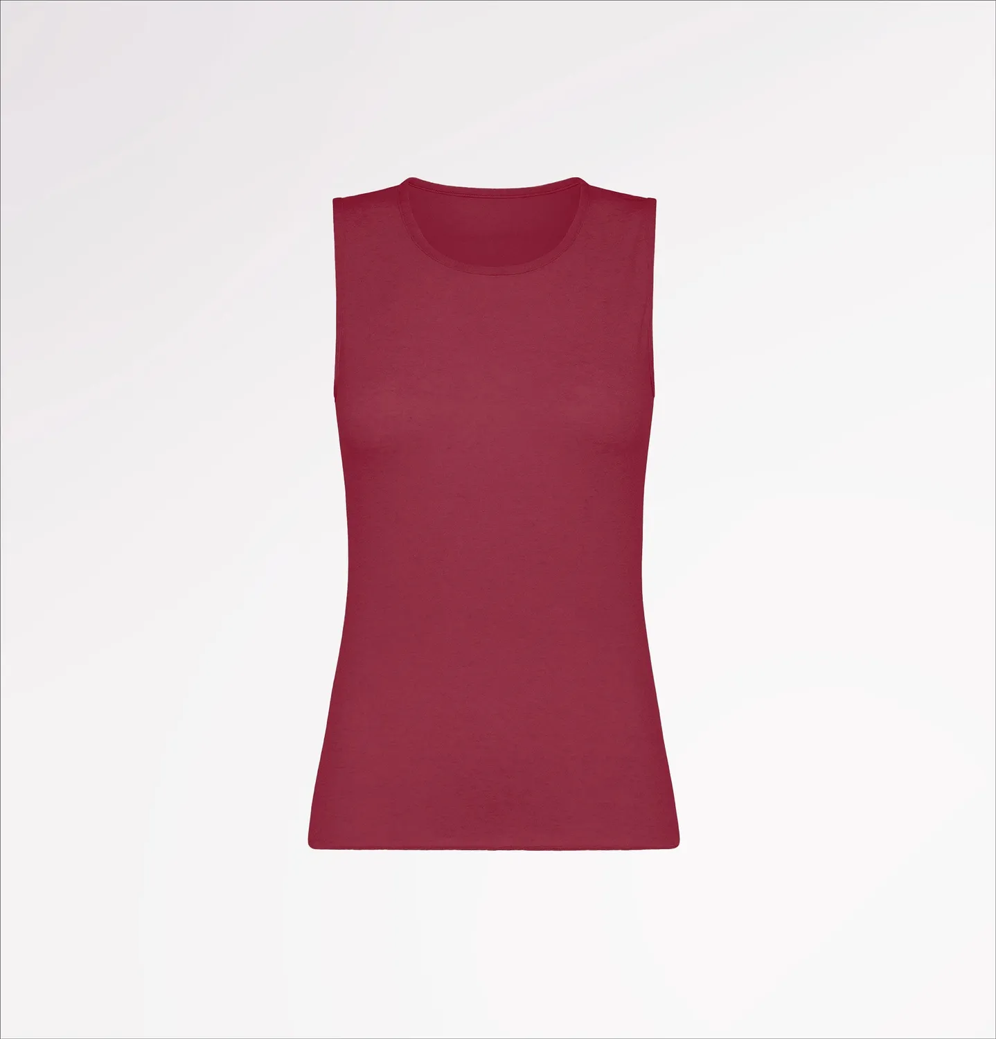 Casagin Canotta girocollo TENCEL cashmere nera calda