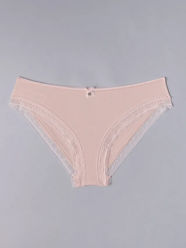 Si'èLei Darling 1875 slip jacquard cipria nido d'ape