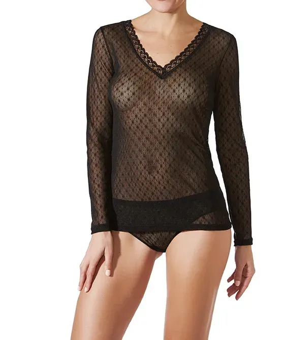 Janira Floret maglia intima manica lunga cotone