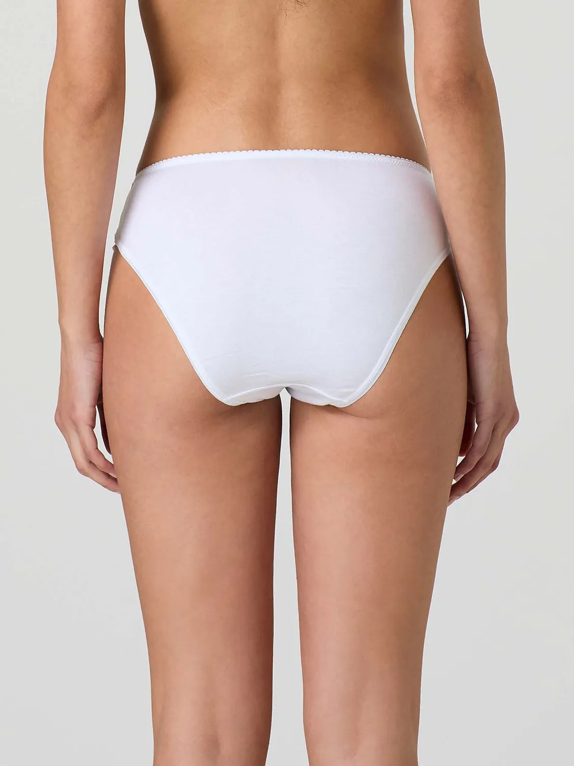 Jadea Basic 529 slip modal pizzo bianco
