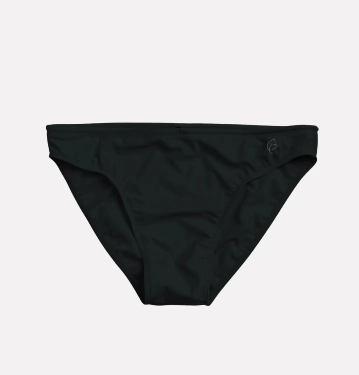 Casagin slip costume mare uomo nylon rigenerato nero sostenibile