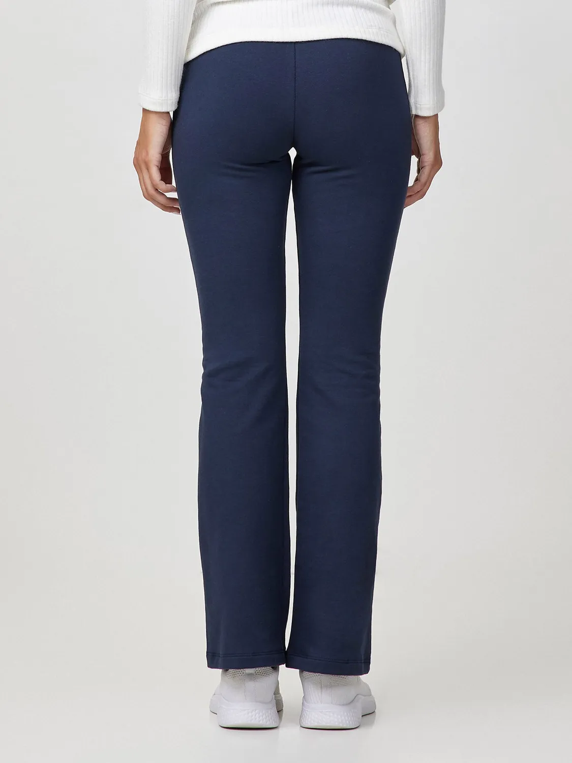 Jadea Basic leggings svasato cotone felpato invernale