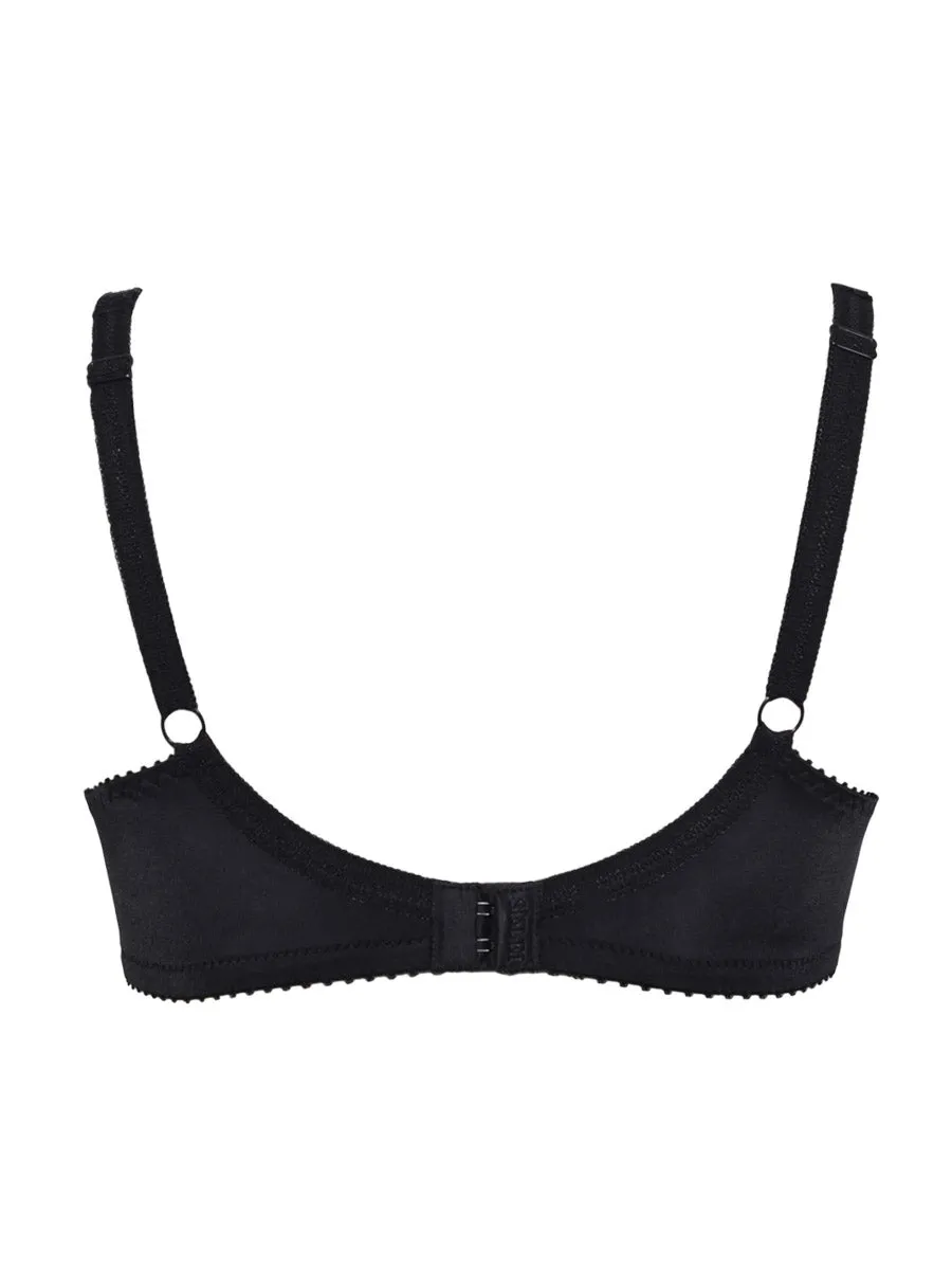 Si'èLei Donna 960 Reggiseno Nero senza Ferretto
