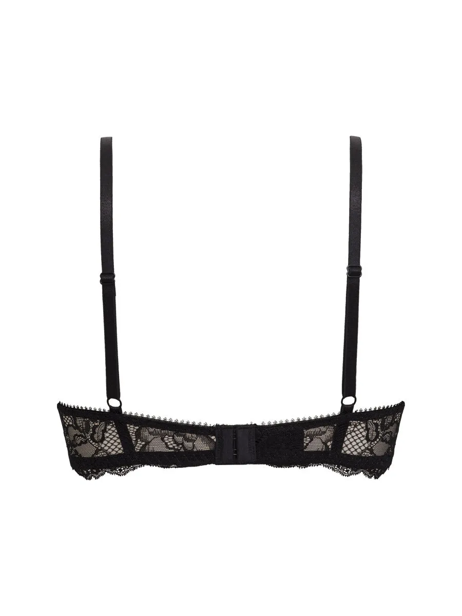 Si'èLei Pure Love 1970 reggiseno francese nero pizzo