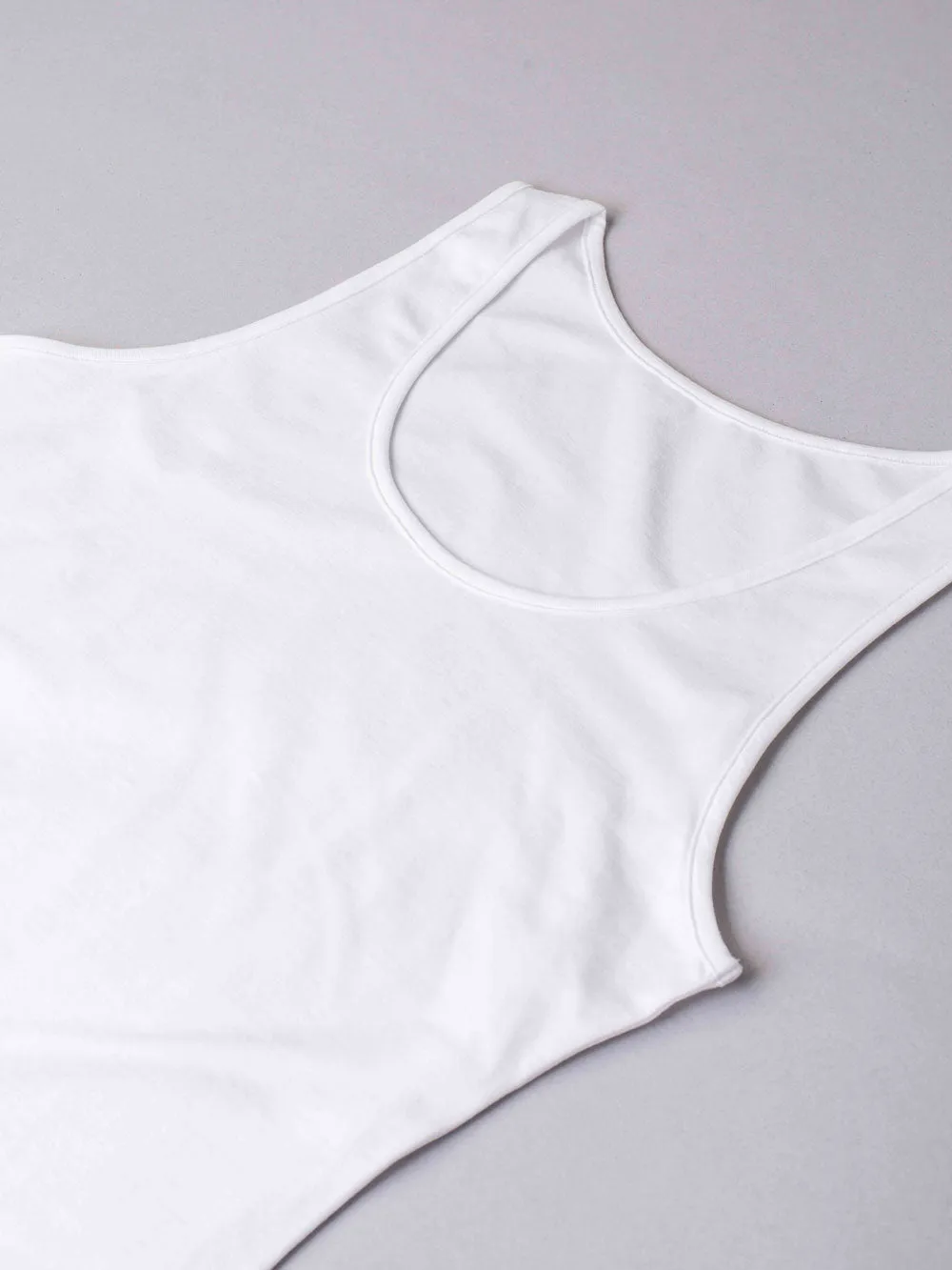 Si'èLei Natural Cotton 1438 canotta cotone bio bianca
