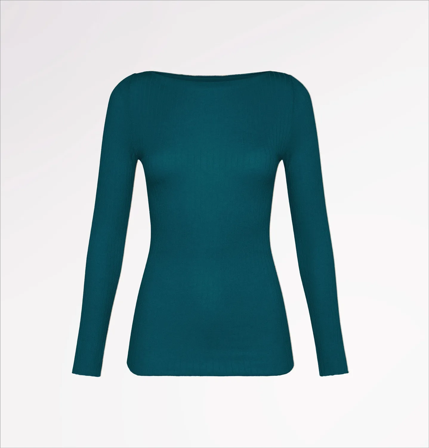 Casagin scollo barchetta maglia donna conchiglia Tencel