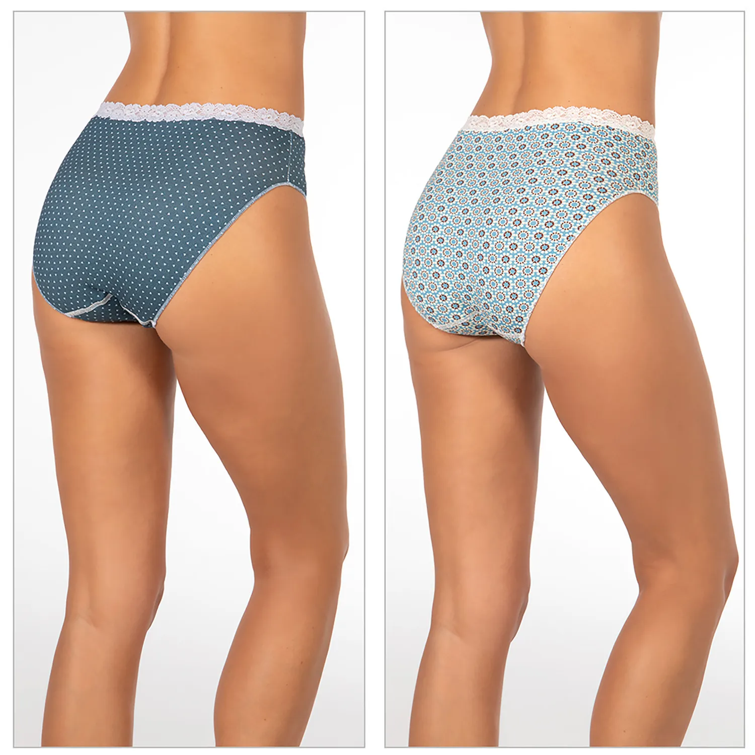 Janira Bleubells slip brasiliana 2 pezzi cotone