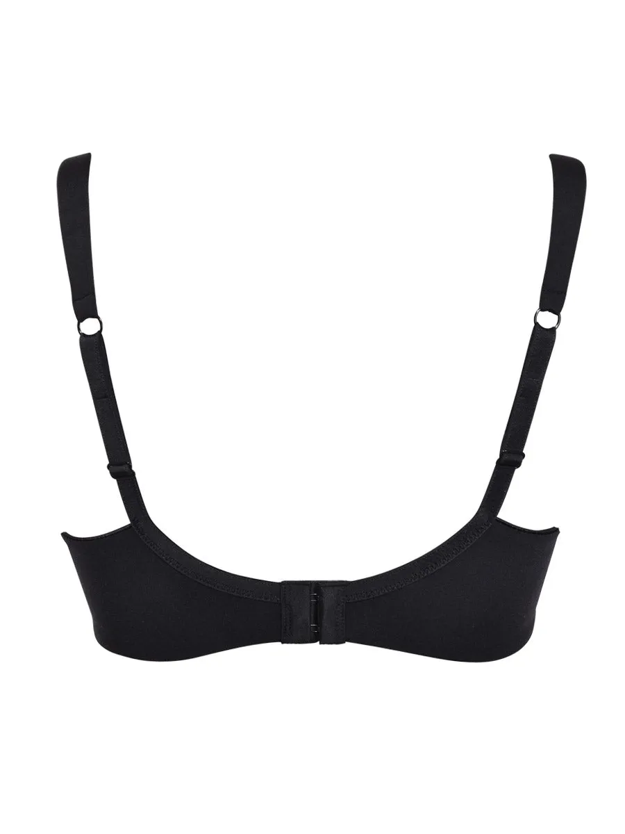 Si'èLei Plus 2548 reggiseno francese nero senza ferretto